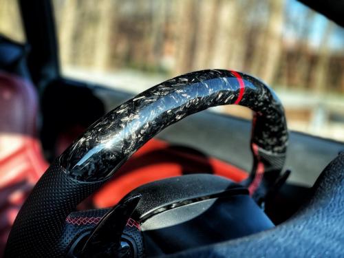 Forged Carbon Fiber SRT Steering Wheel